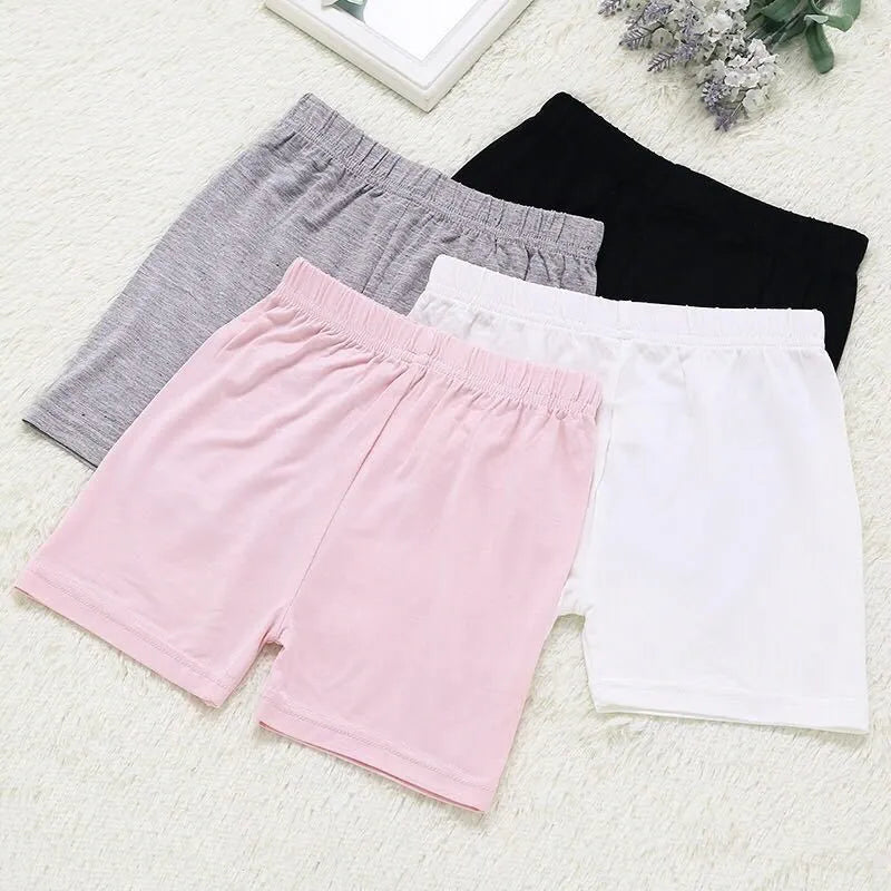 Girl, Solid Color Summer Shorts