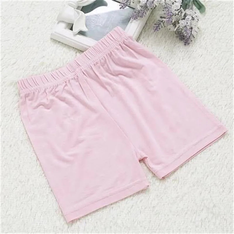 Girl, Solid Color Summer Shorts